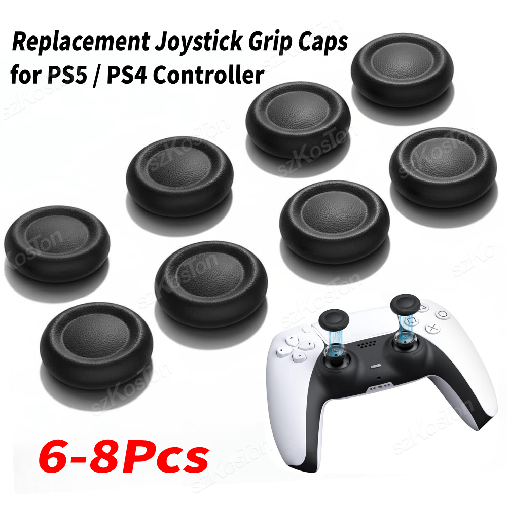 Thumb Grip Joystick - 6-8Pcs Replacement Joystick Caps for PS5