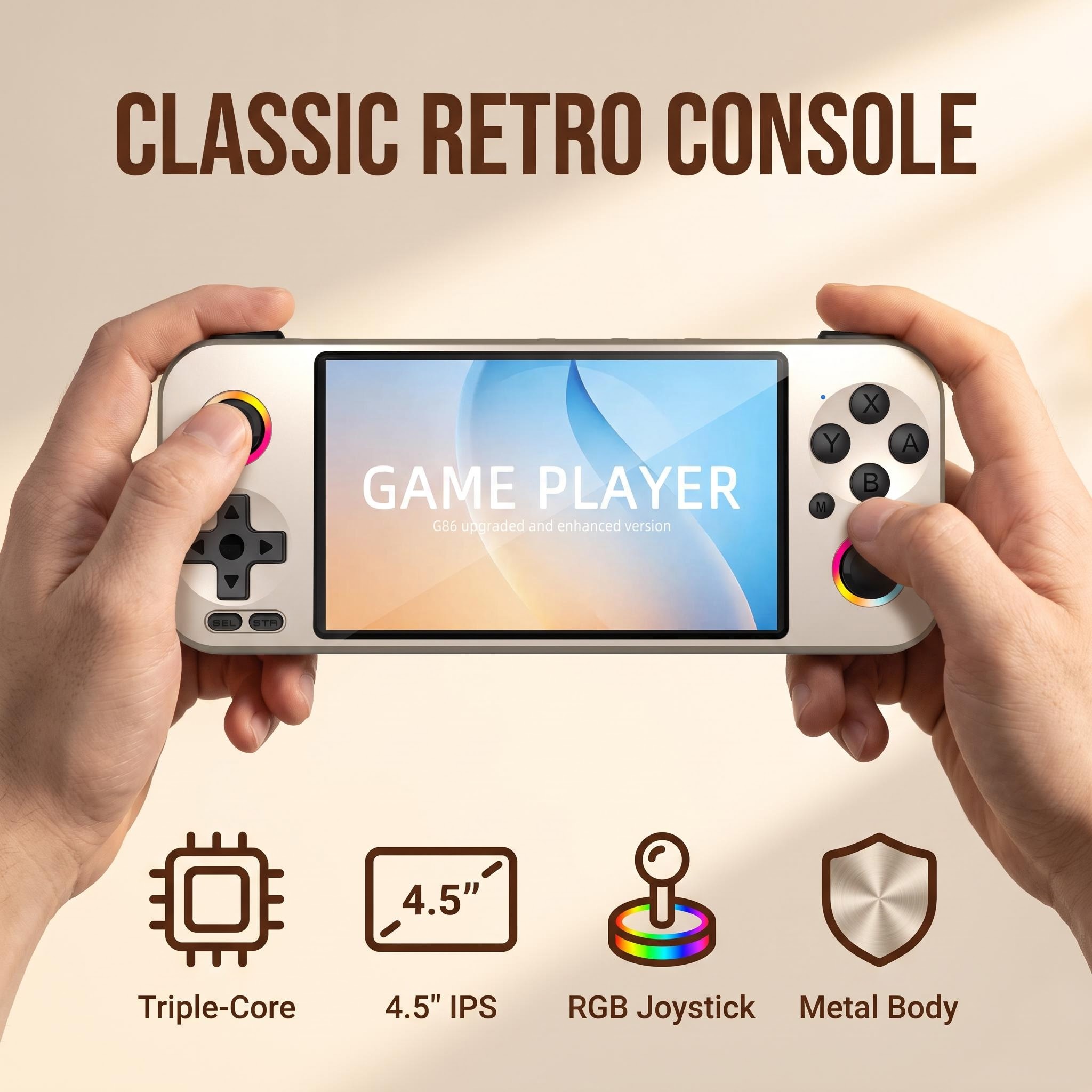 Gaming Console Retro Handheld - Portable Game Linux Device Gaming Games