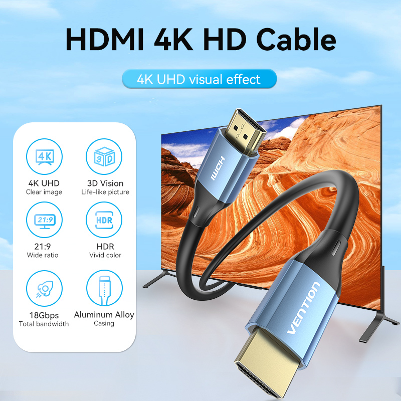 Vention HDMI Cable 4K 2.0 Cabl - Gaming Console Bundle recension och pris