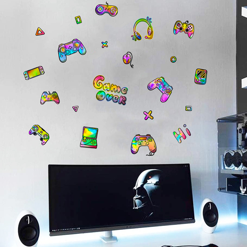 Laser Material Color Gradient  - Gaming Console Game Zone recension och pris