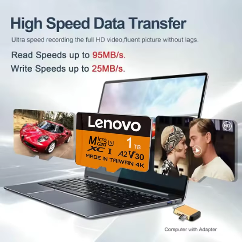 Lenovo Secure 512GB SD Cards M - Gaming Console In Phone recension och pris