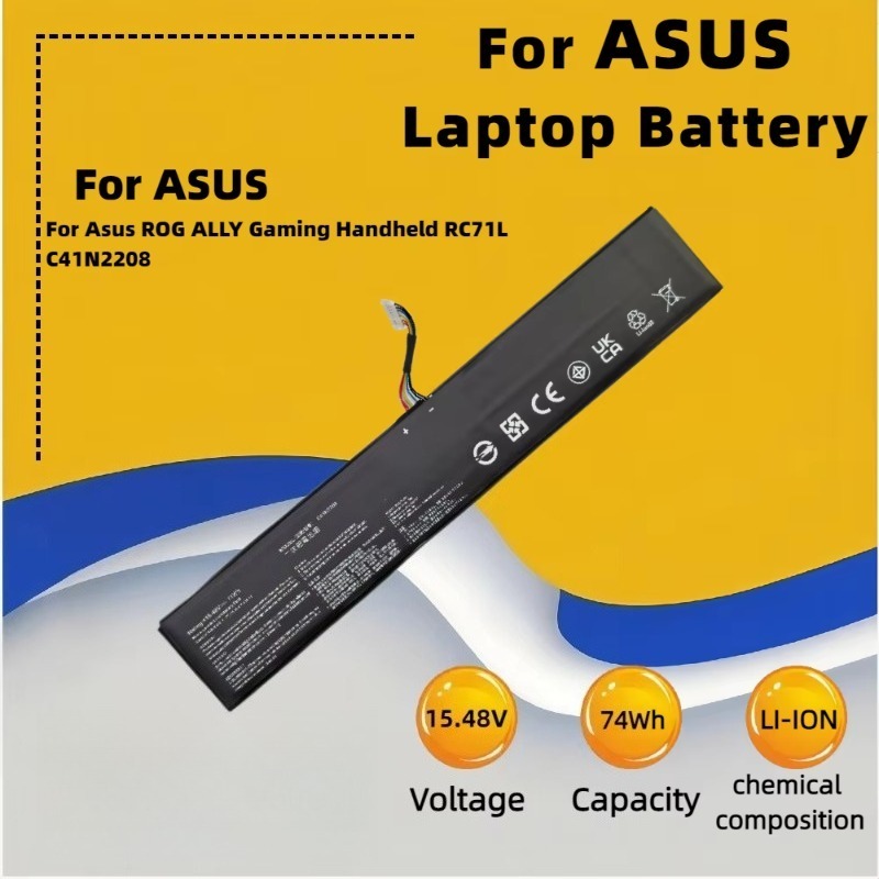 New C41N2208 57Wh/74Wh/80Wh Ga - Gaming Console Asus Rog recension och pris
