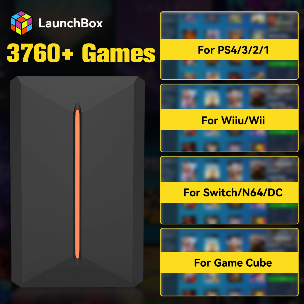 Launchbox OS Retro Gaming HDD  - Gaming Console Os recension och pris