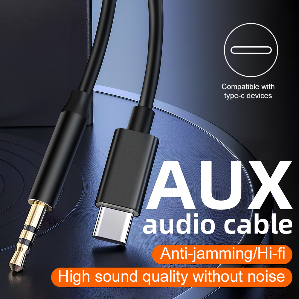 Type-C to 3.5mm AUX Audio Cabl - Gaming Console Connect With Phone recension och pris