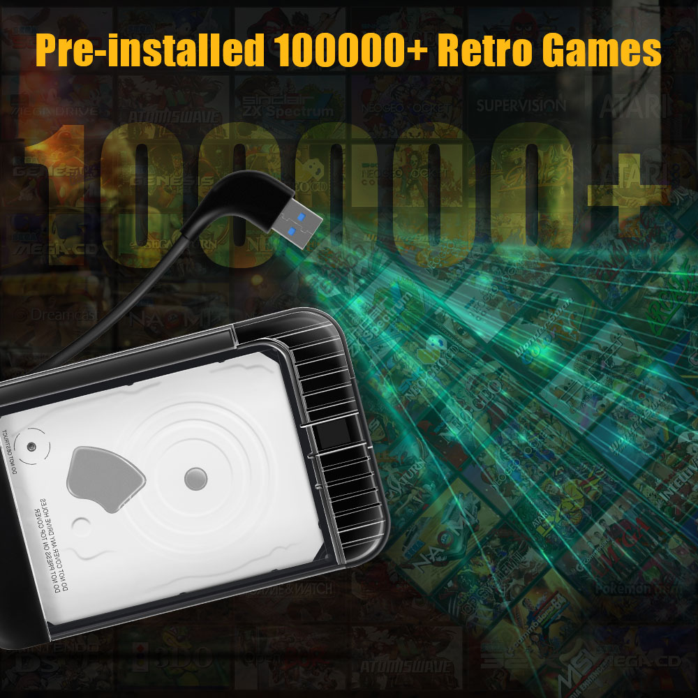 JMachen Hyper Base RB 2TB Gami - Gaming Console Os recension och pris