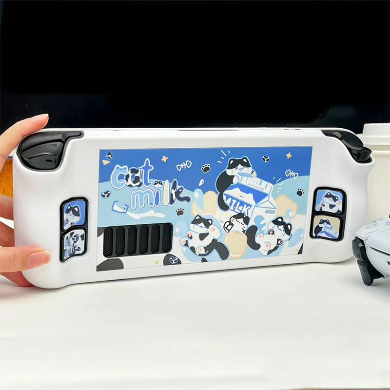 Cartoon Milk Cat Protective Ca - Gaming Console Steam Deck recension och pris