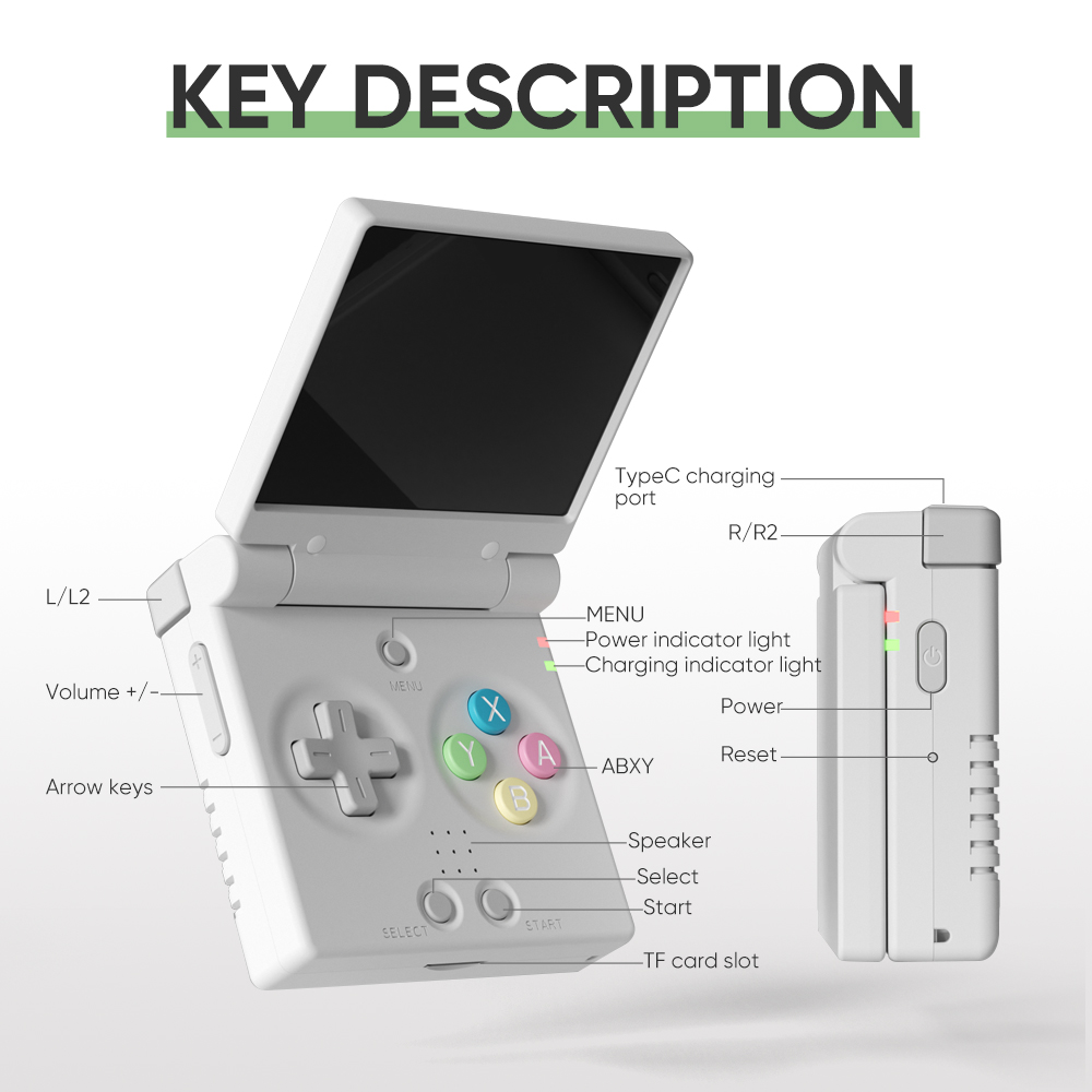 MIYOO Mini Flip Retro Handheld - Gaming Console Zone recension och pris