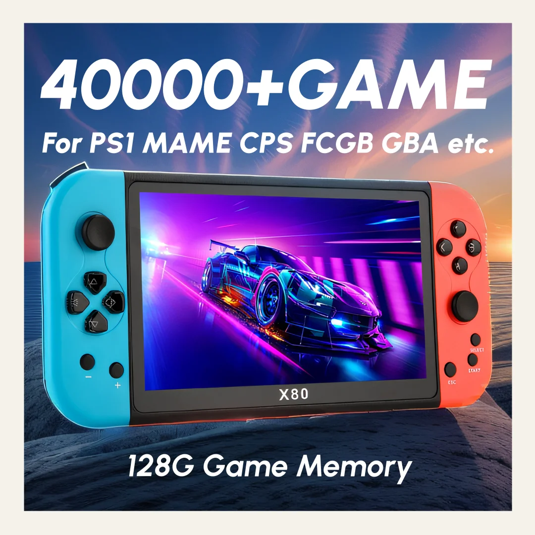 Experience Retro Gaming X80 Ha - Gaming Console X80 recension och pris