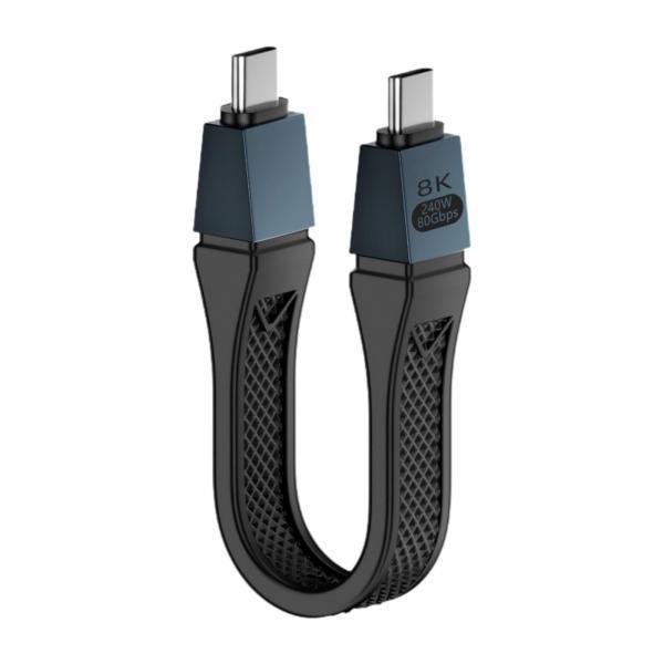 USB C to USB C Nylon Braided 2 - Gaming Console Connect With Phone recension och pris