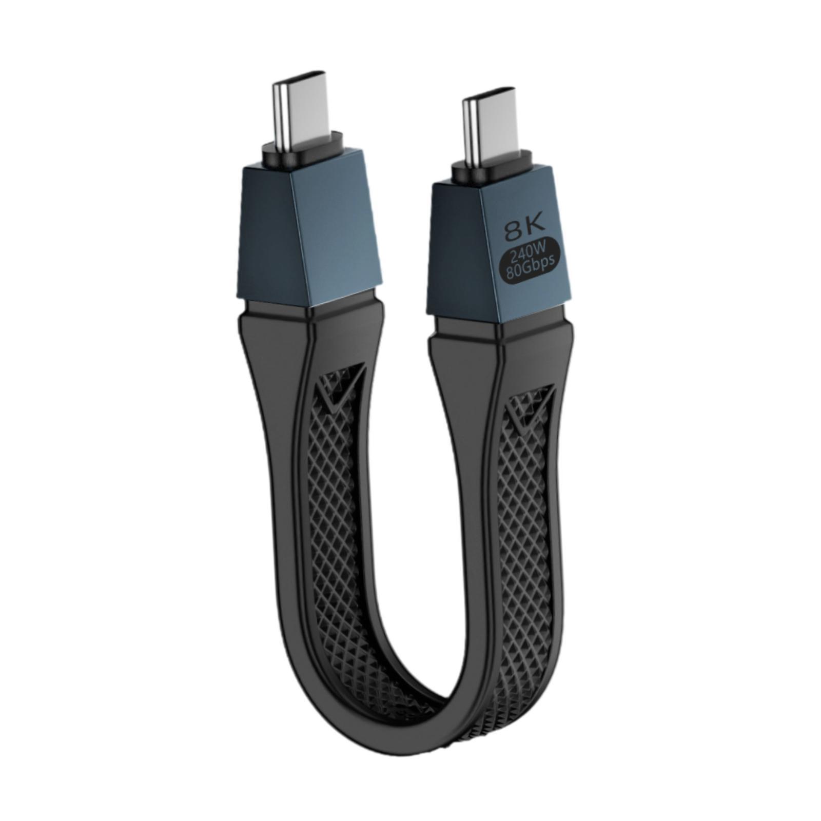 USB C to USB C Nylon Braided 2 - Gaming Console Connect With Phone recension och pris