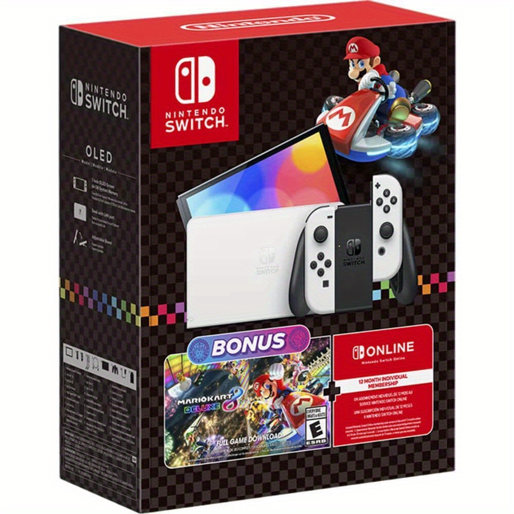 Nintendo Switch OLED Console B - Gaming Console Bundle recension och pris