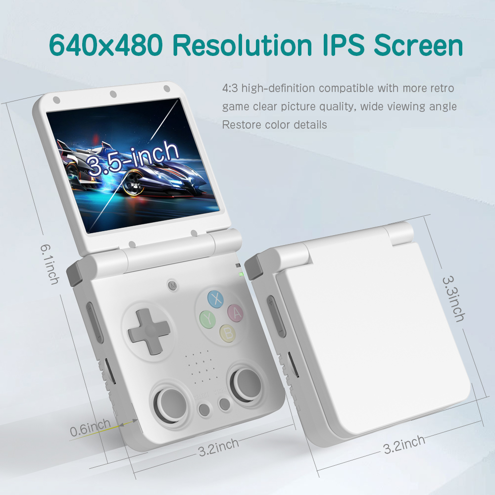 MIYOO FLIP V2 Handheld Game Pl - Gaming Console Os recension och pris