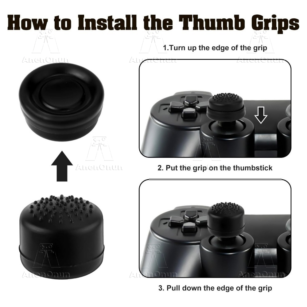 8PCS Thumb Grip Caps Controlle - Gaming Console And Pc recension och pris