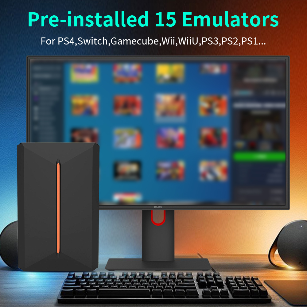 Launchbox OS 500GB Portable Ga - Gaming Console Os recension och pris