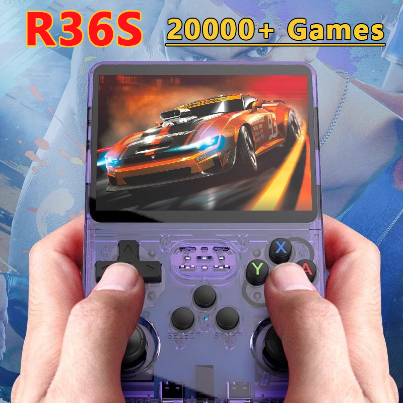 NEW R36S Retro Handheld Game C - Gaming Console Os recension och pris