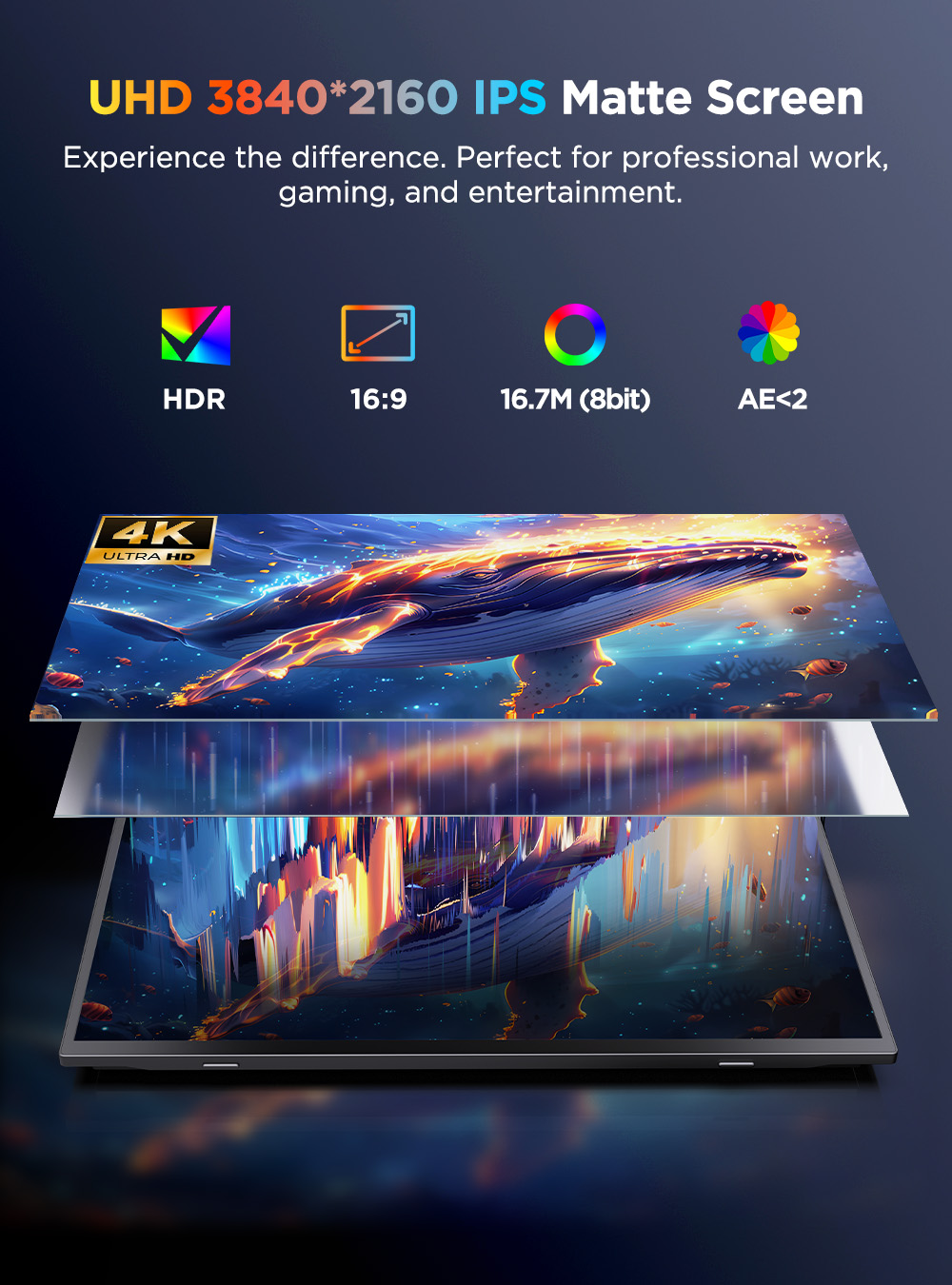UPERFECT 4K Portable Monitor T - Gaming Console X80 recension och pris