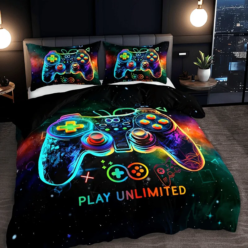 Game Console Duvet Cover Set F - Gaming Console Zone recension och pris