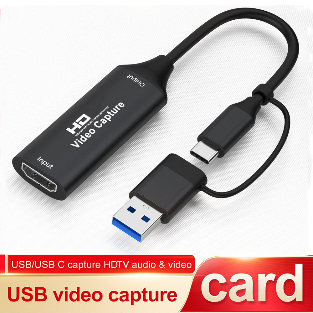 4K HDMI-compatible USB Video C - Gaming Console And Pc recension och pris